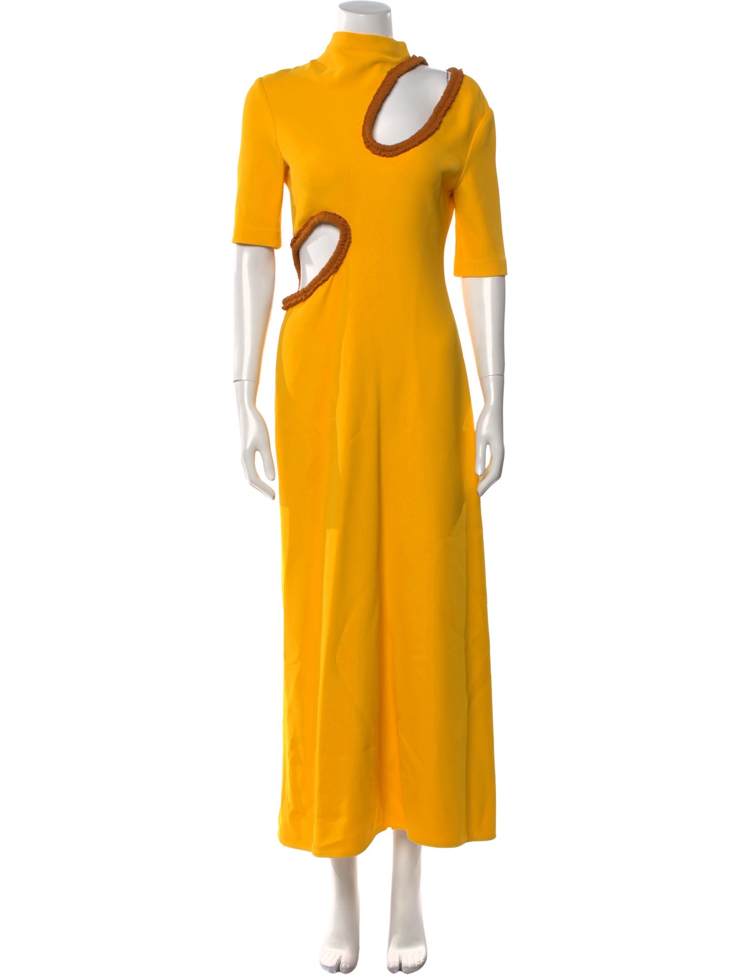 Proenza Schouler Turtleneck Long Dress