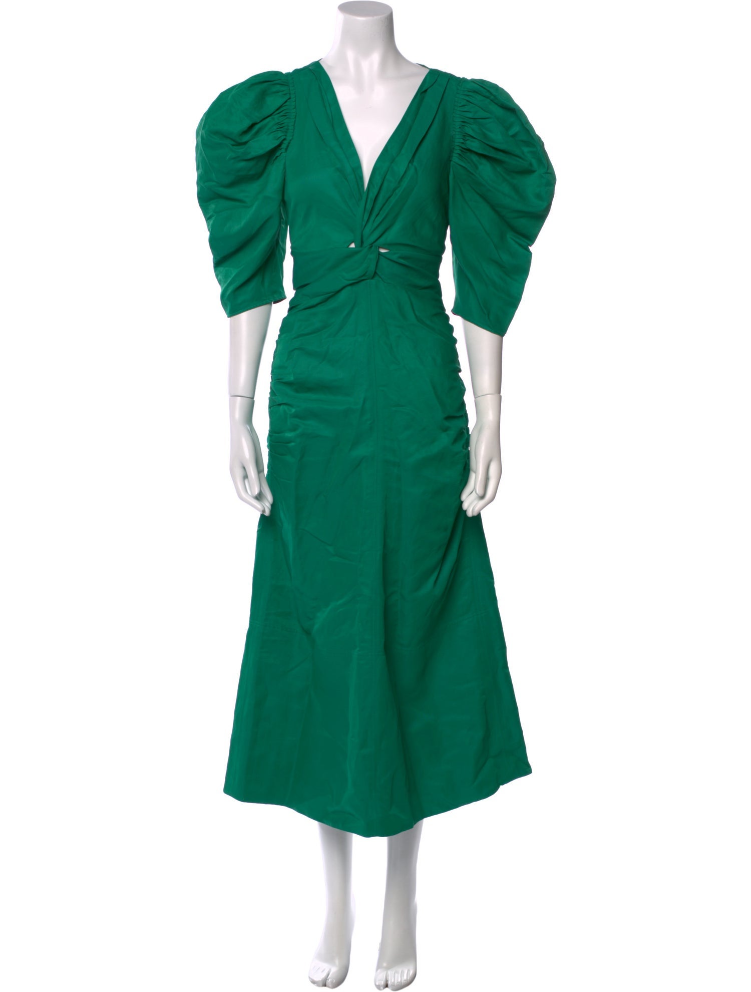 Proenza Schouler V-Neck Long Dress