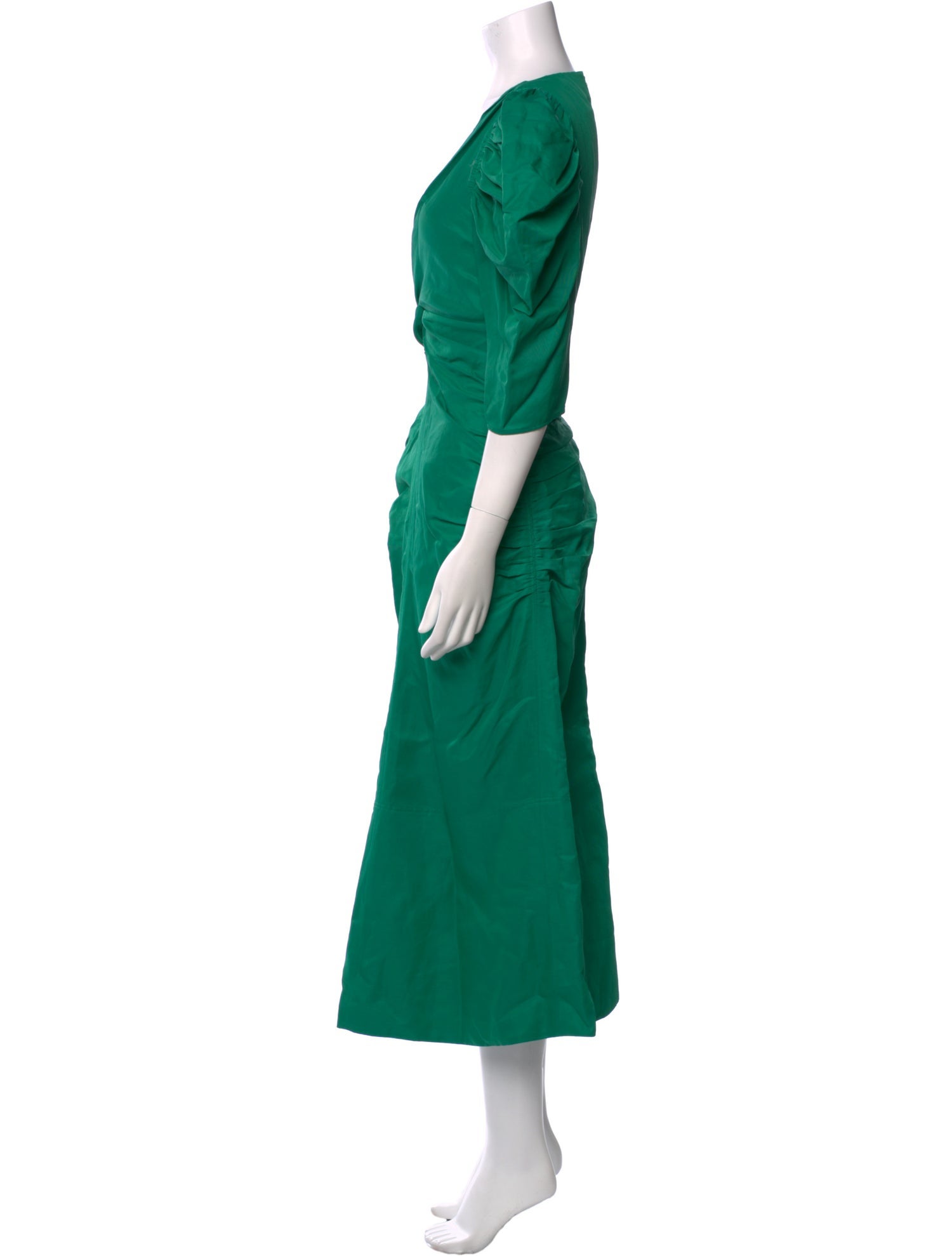 Proenza Schouler V-Neck Long Dress