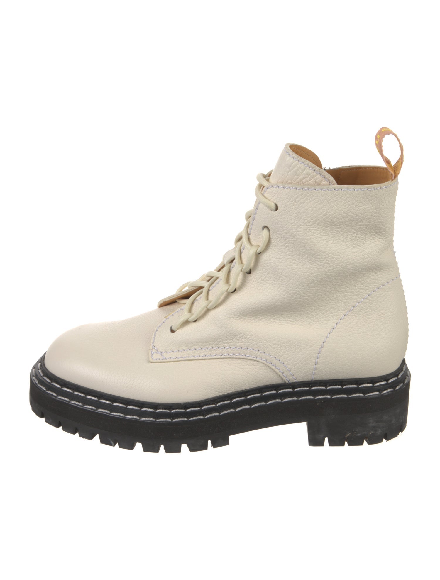 Proenza Schouler Leather Combat Boots