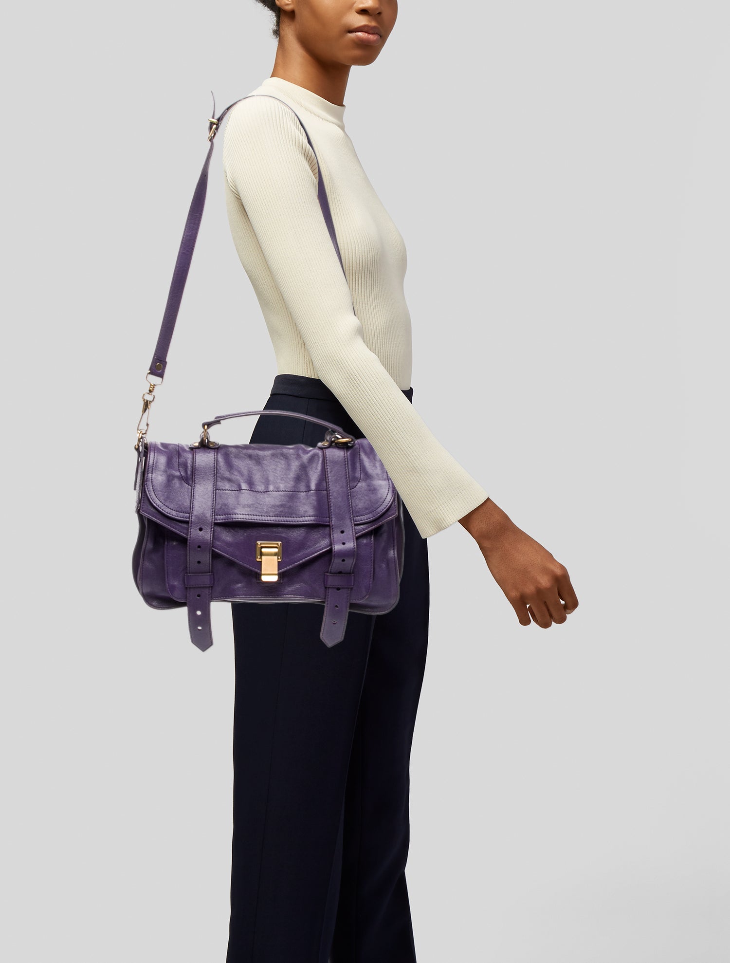 Proenza Schouler Leather Top Handle Bag