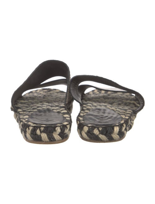 Proenza Schouler Leather Printed Slides