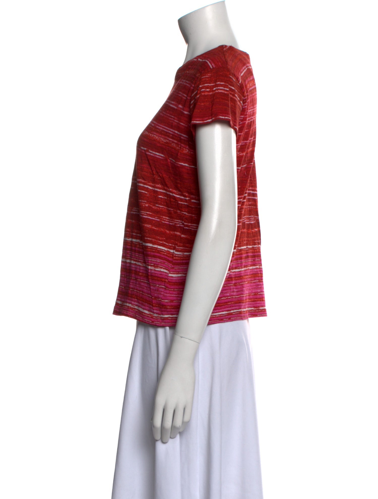 Proenza Schouler Striped Crew Neck T-Shirt