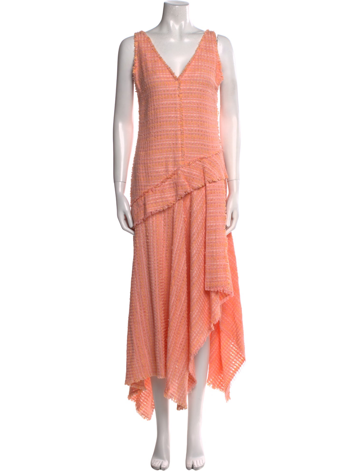 Proenza Schouler V-Neck Long Dress