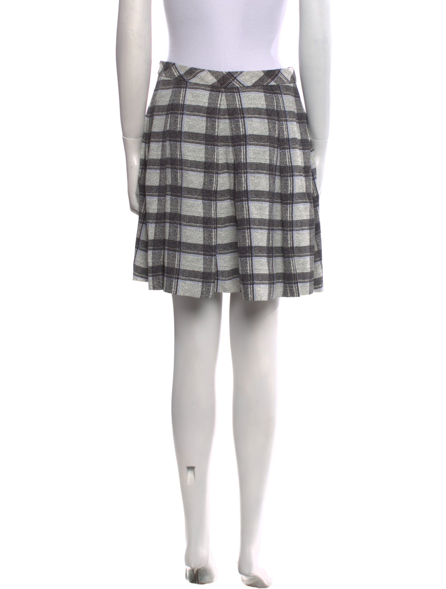 Proenza Schouler Plaid Print Mini Skirt