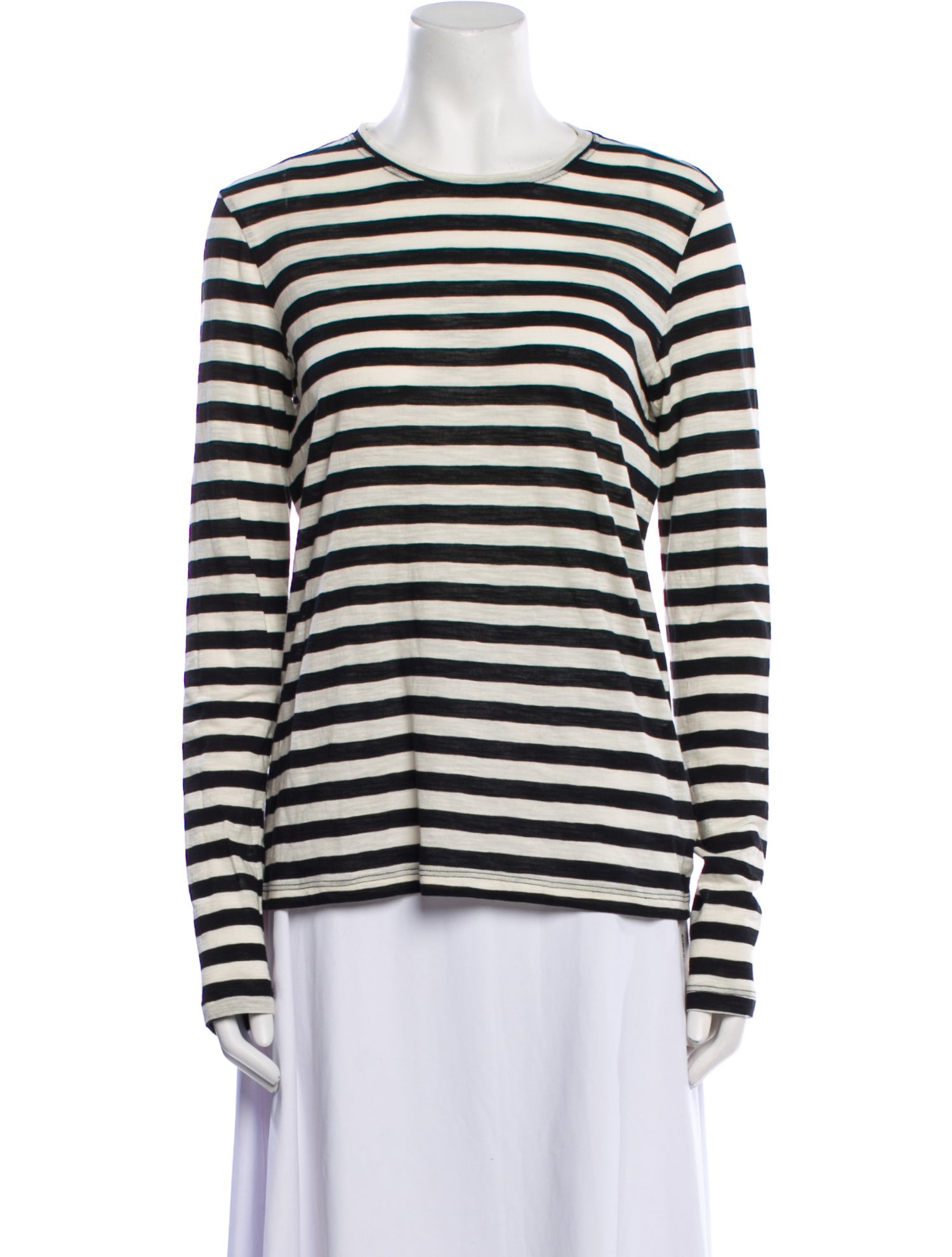 Proenza Schouler Striped Crew Neck T-Shirt