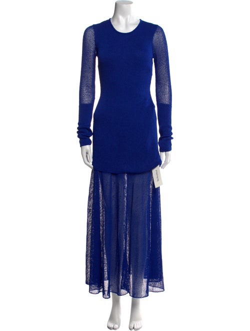 Proenza Schouler Crew Neck Long Dress
