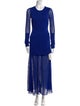 Proenza Schouler Crew Neck Long Dress