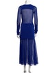 Proenza Schouler Crew Neck Long Dress