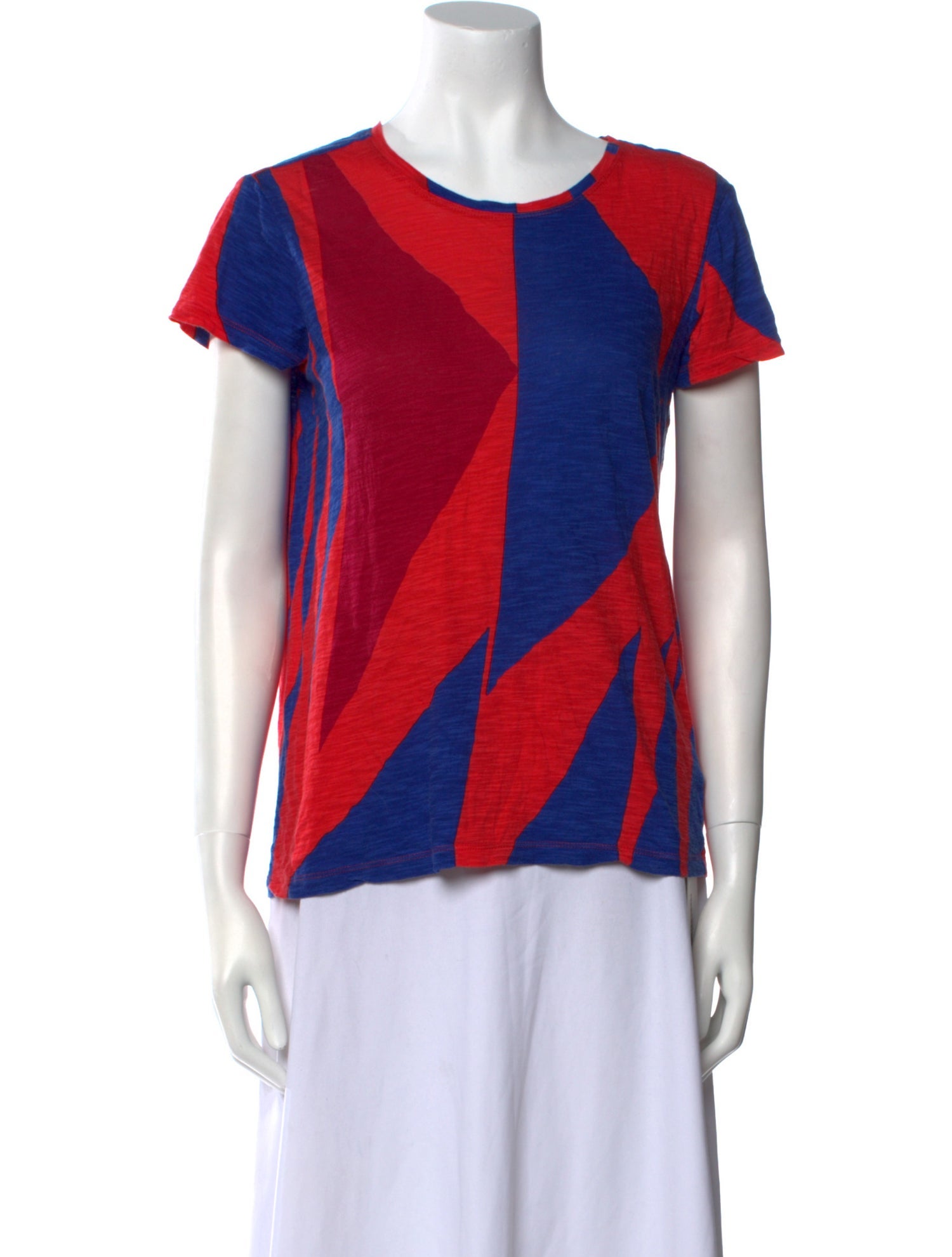 Proenza Schouler Printed Scoop Neck T-Shirt
