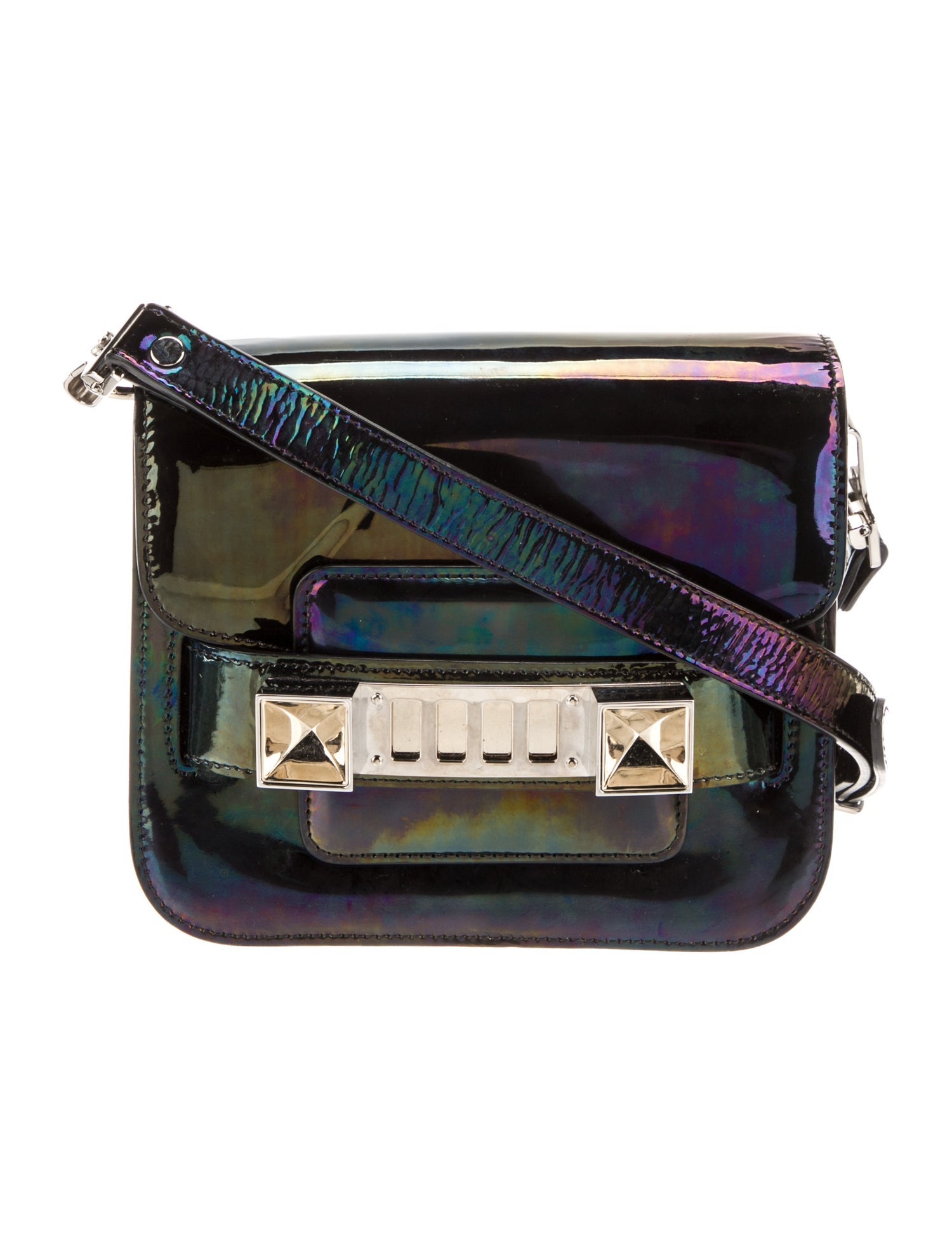 Proenza Schouler Patent Leather Shoulder Bag