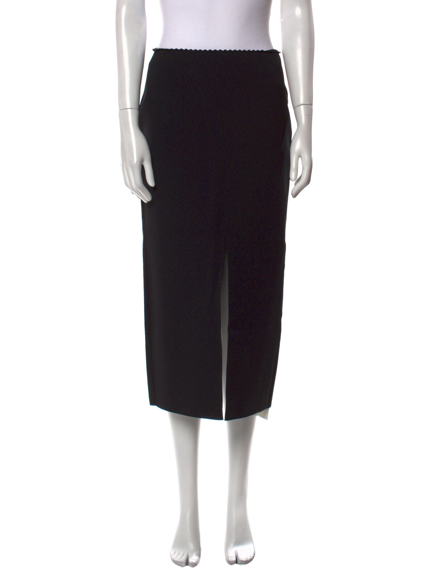 Proenza Schouler Scalloped Accent Midi Length Skirt