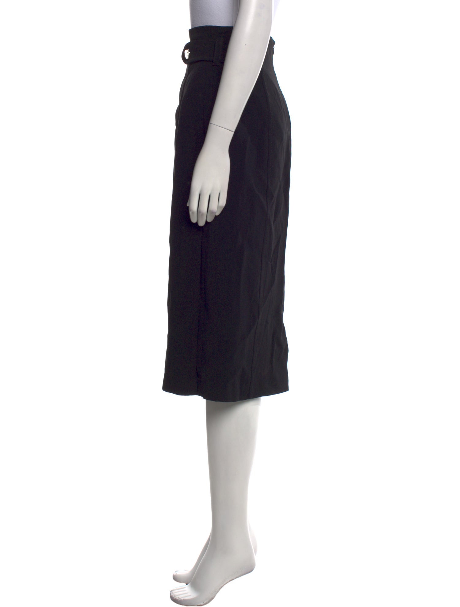 Proenza Schouler Raw-Edge Trim Knee-Length Skirt