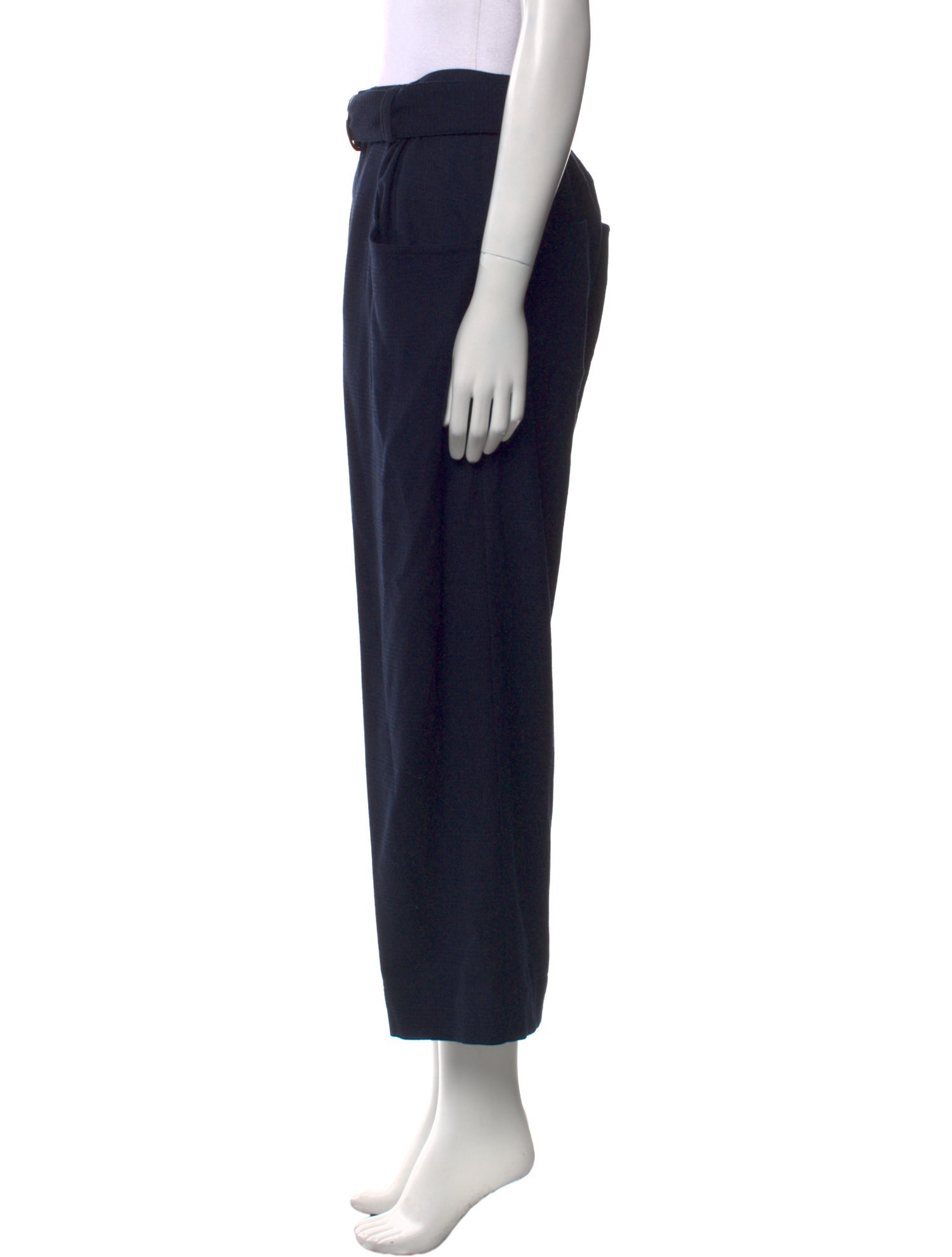 Proenza Schouler Wool Wide Leg Pants