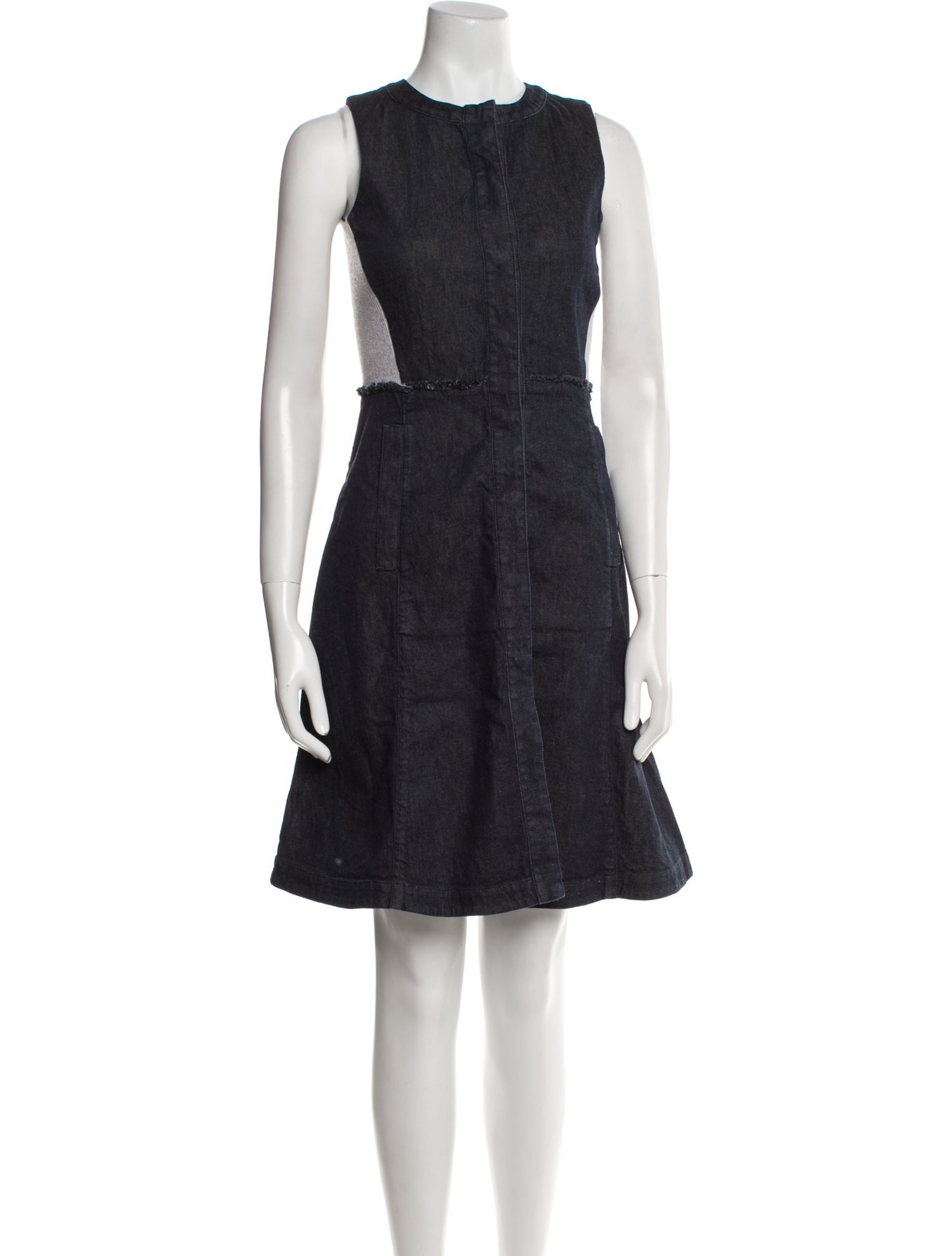 Proenza Schouler Crew Neck Knee-Length Dress