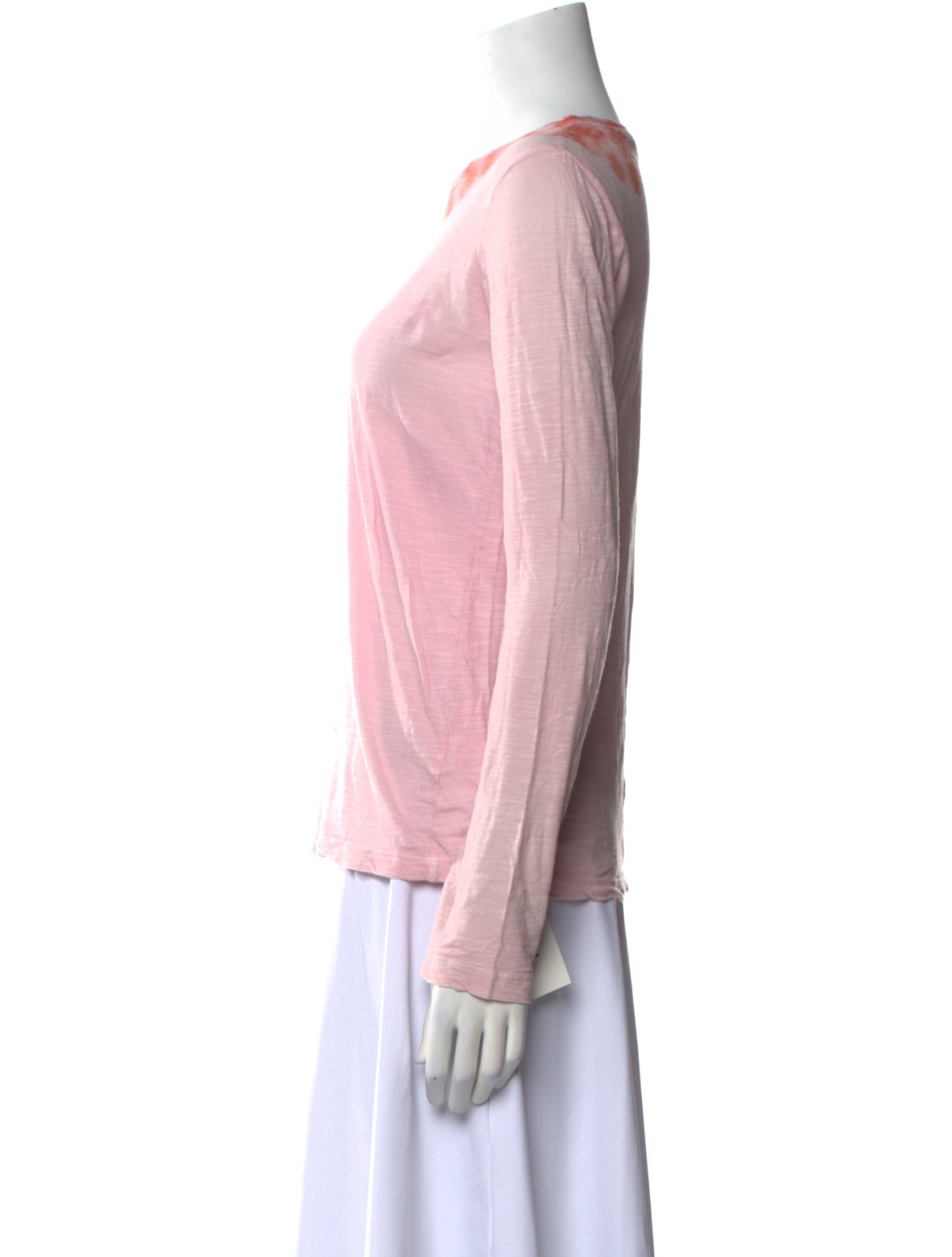 Proenza Schouler Bateau Neckline Long Sleeve Top