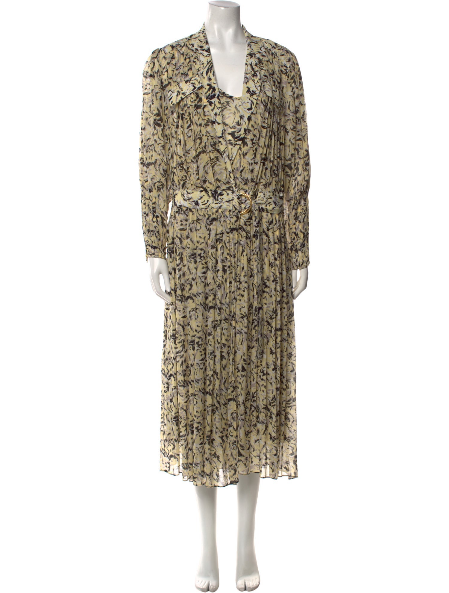 Proenza Schouler Printed Midi Length Dress