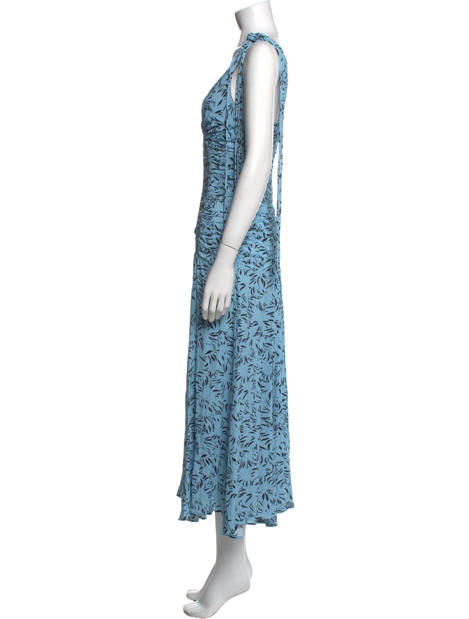Proenza Schouler Printed Long Dress