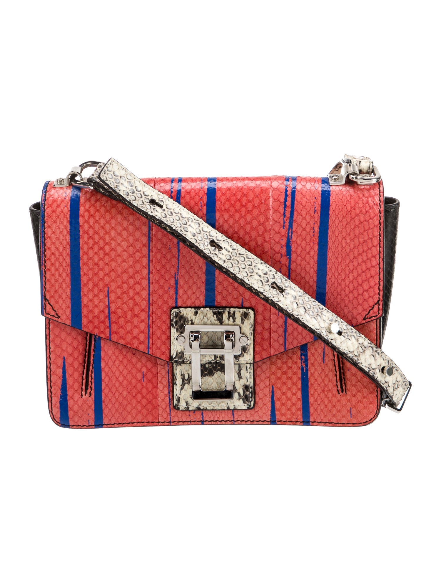 Proenza Schouler Snakeskin Shoulder Bag