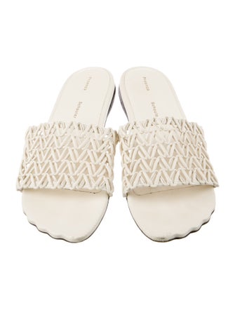 Proenza Schouler Leather Slides