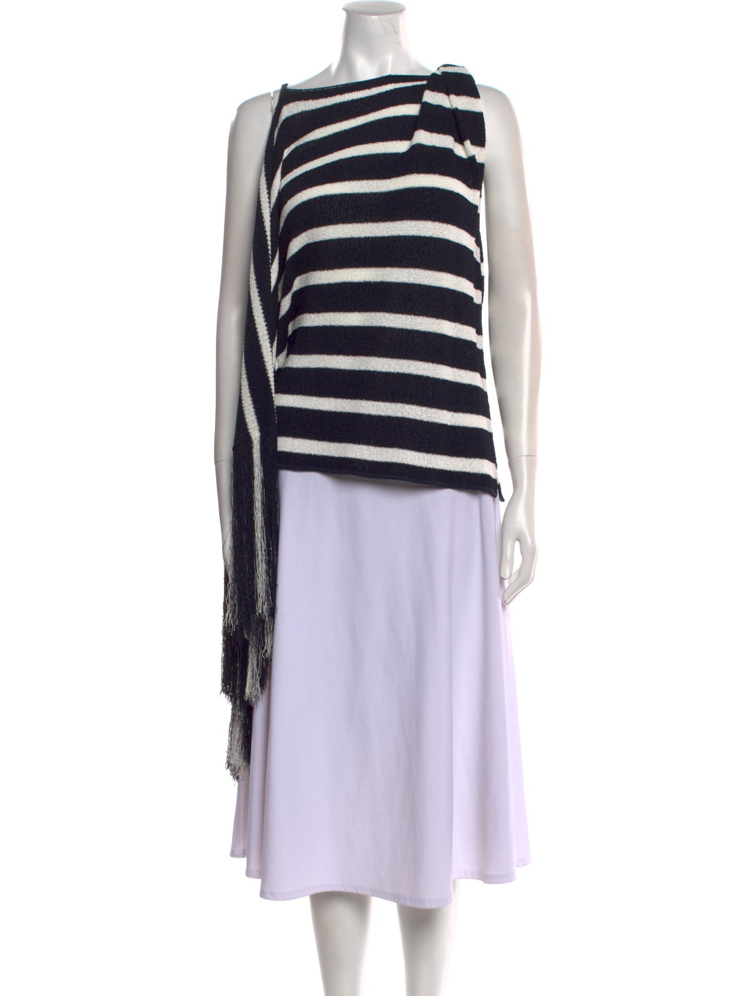 Proenza Schouler Striped Bateau Neckline Tunic w/ Tags
