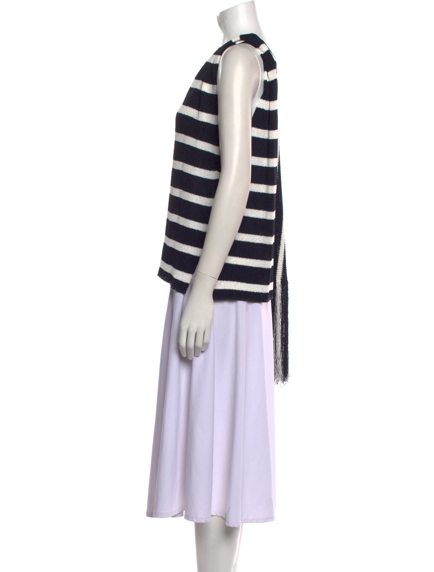 Proenza Schouler Striped Bateau Neckline Tunic w/ Tags