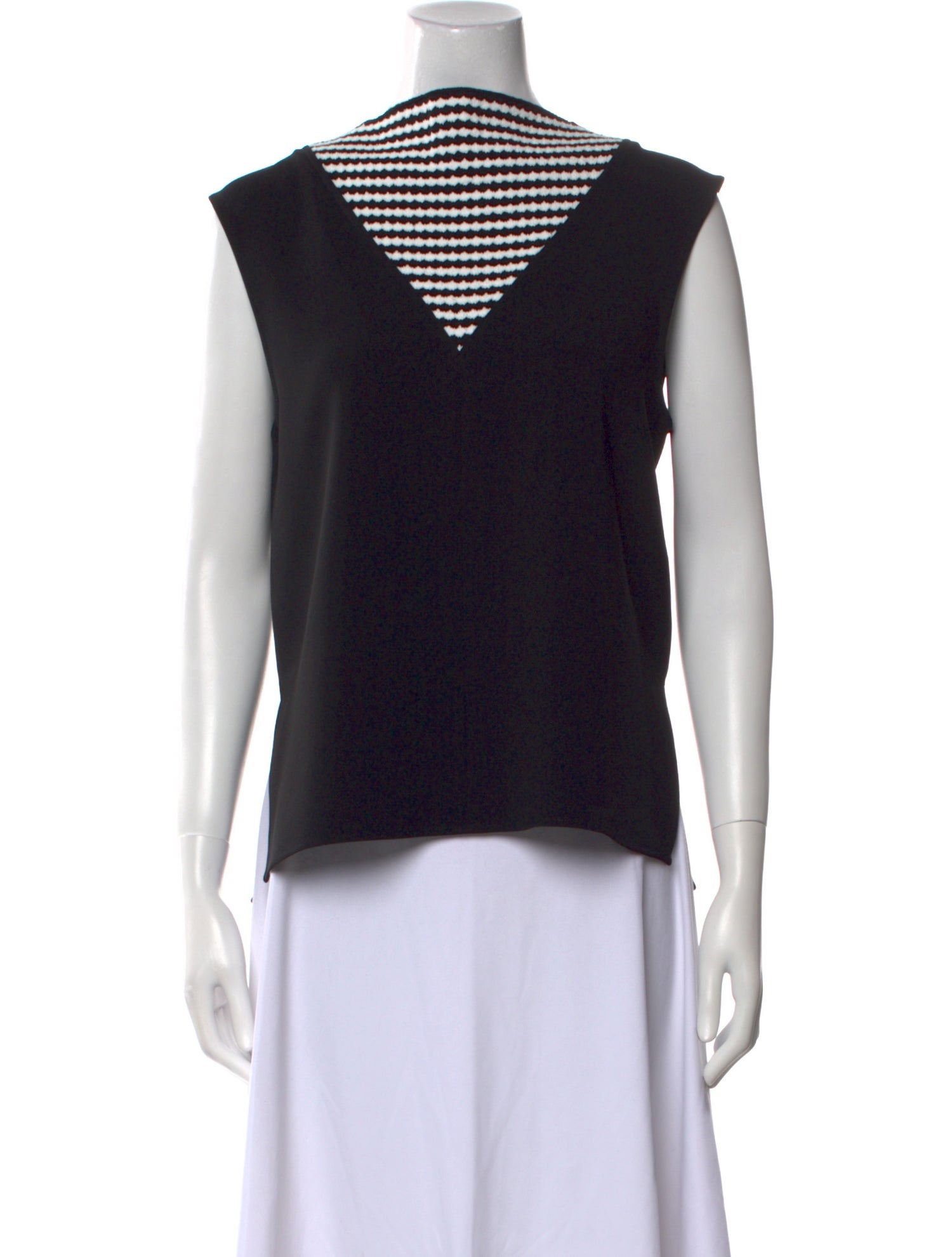 Proenza Schouler Cowl Neck Sleeveless Top