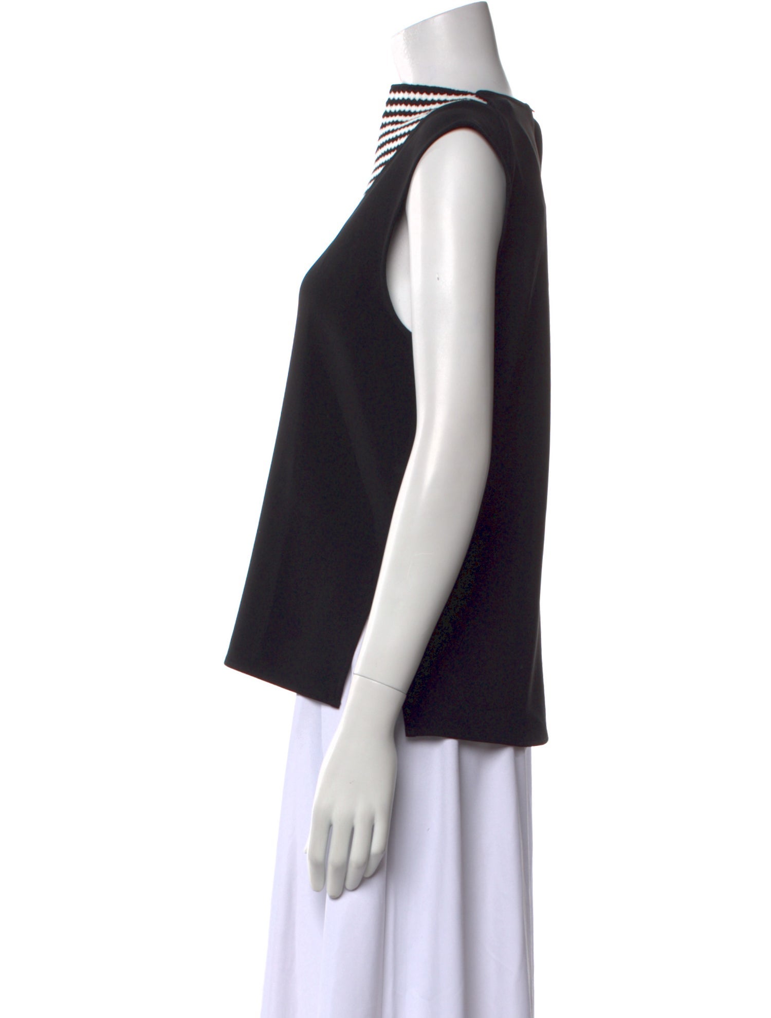 Proenza Schouler Cowl Neck Sleeveless Top