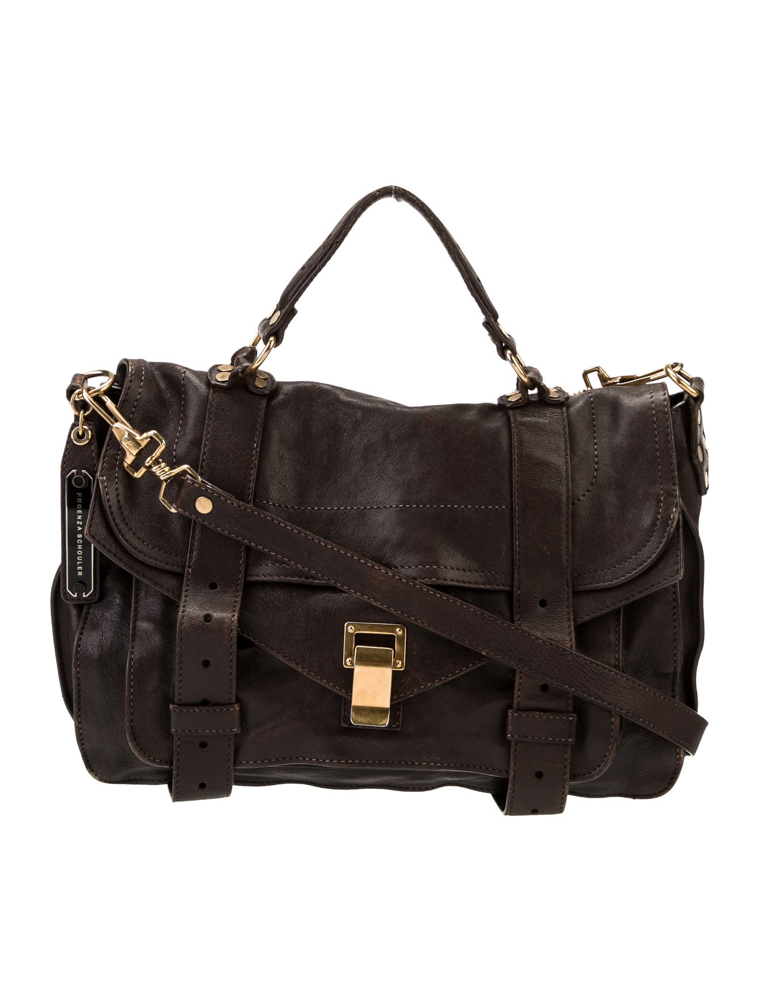 Proenza Schouler Leather Top Handle Bag