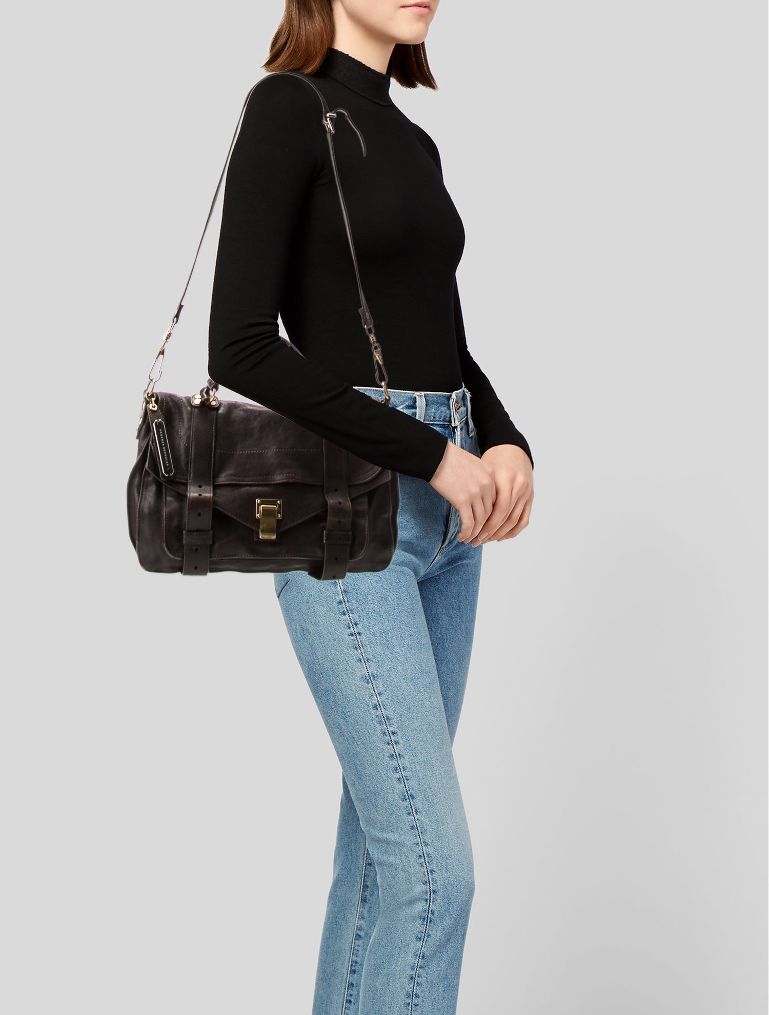 Proenza Schouler Leather Top Handle Bag