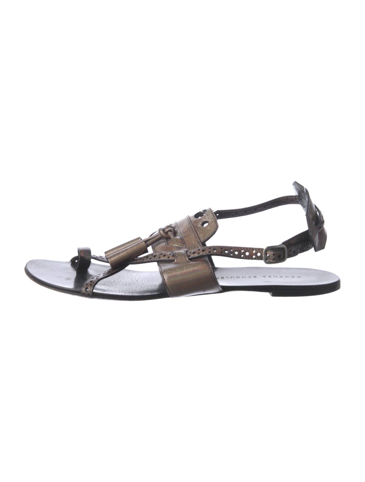 Proenza Schouler Leather Gladiator Sandals