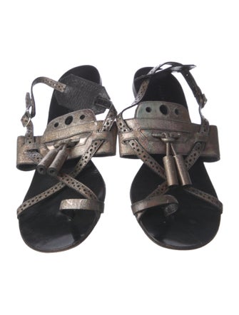 Proenza Schouler Leather Gladiator Sandals