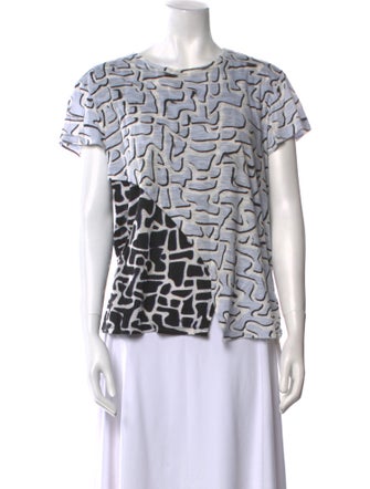 Proenza Schouler Printed Crew Neck T-Shirt