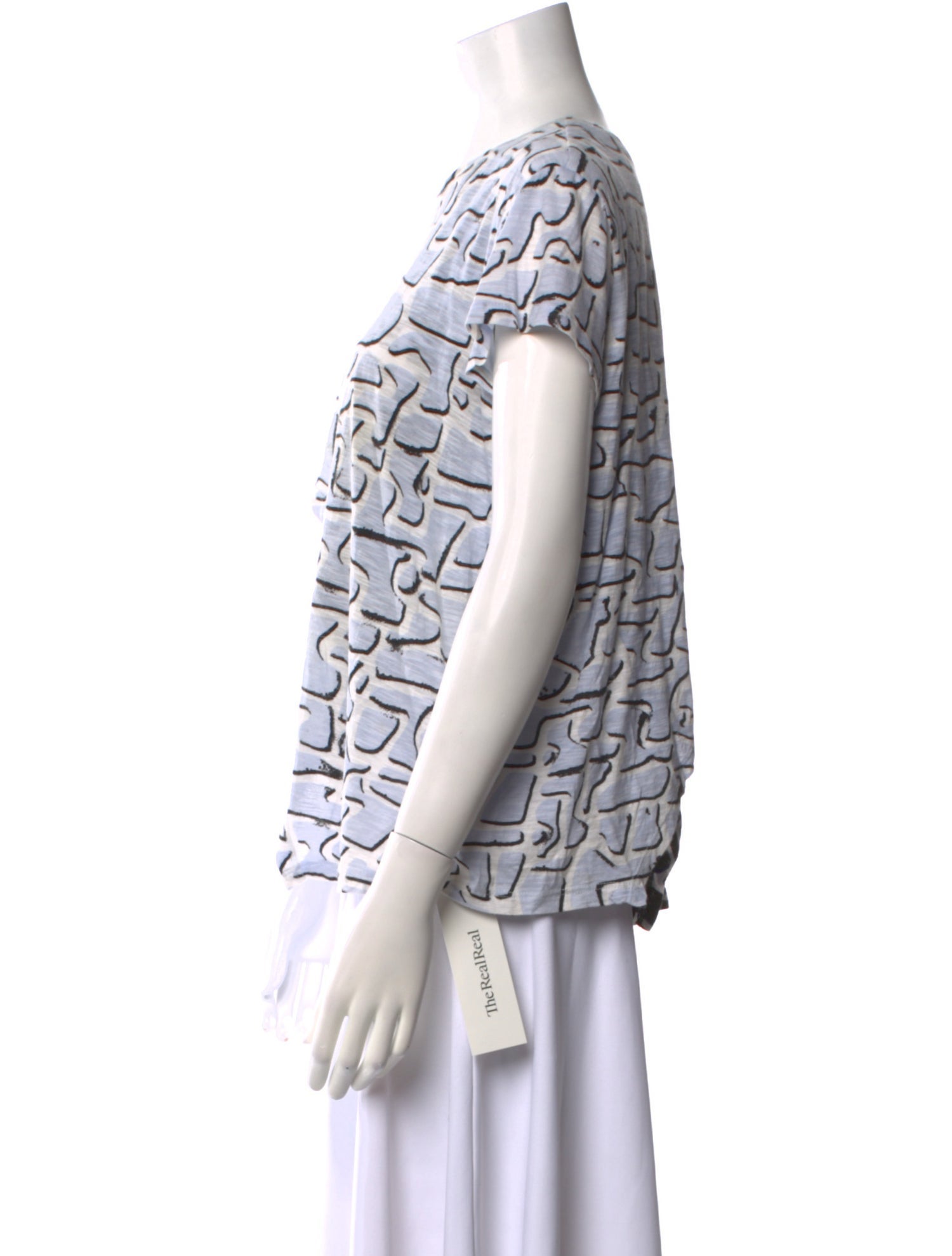 Proenza Schouler Printed Crew Neck T-Shirt