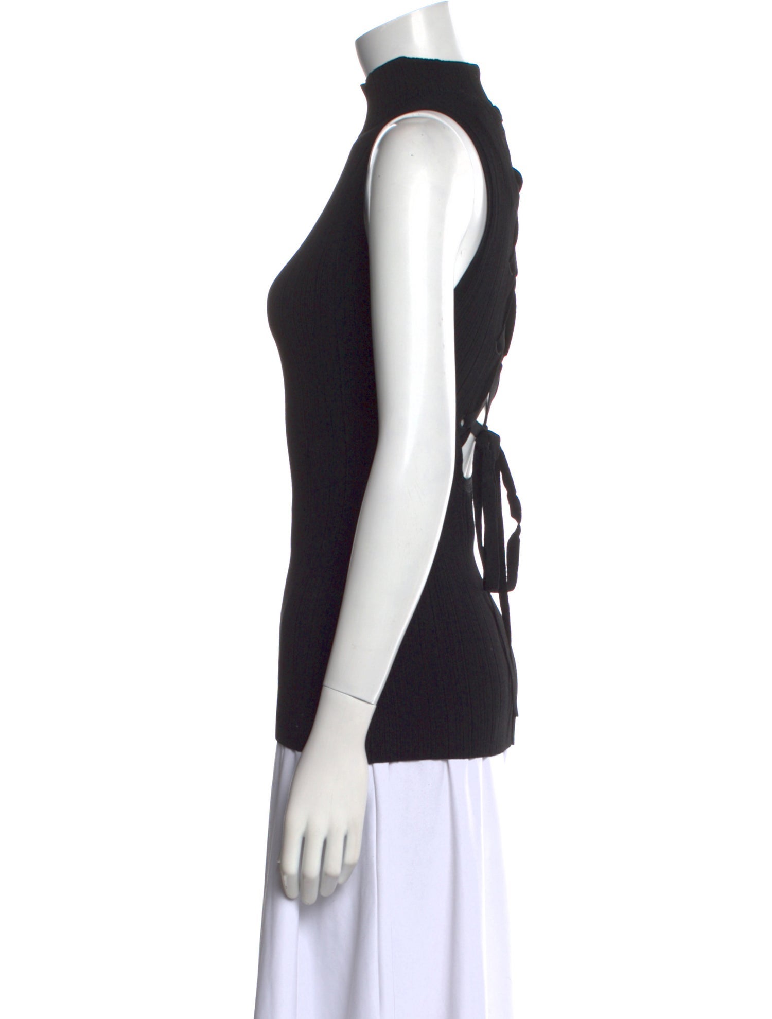 Proenza Schouler Turtleneck Sleeveless Top