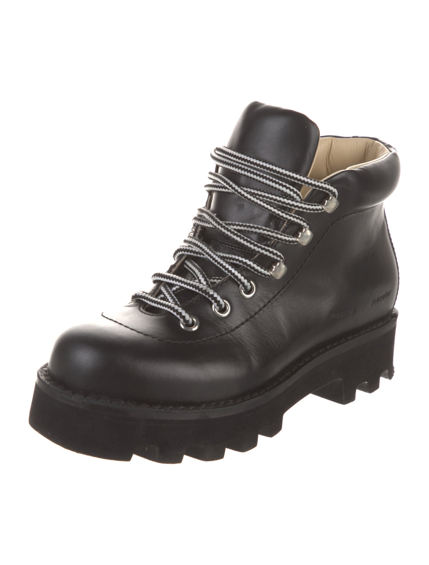 Proenza Schouler Leather Combat Boots