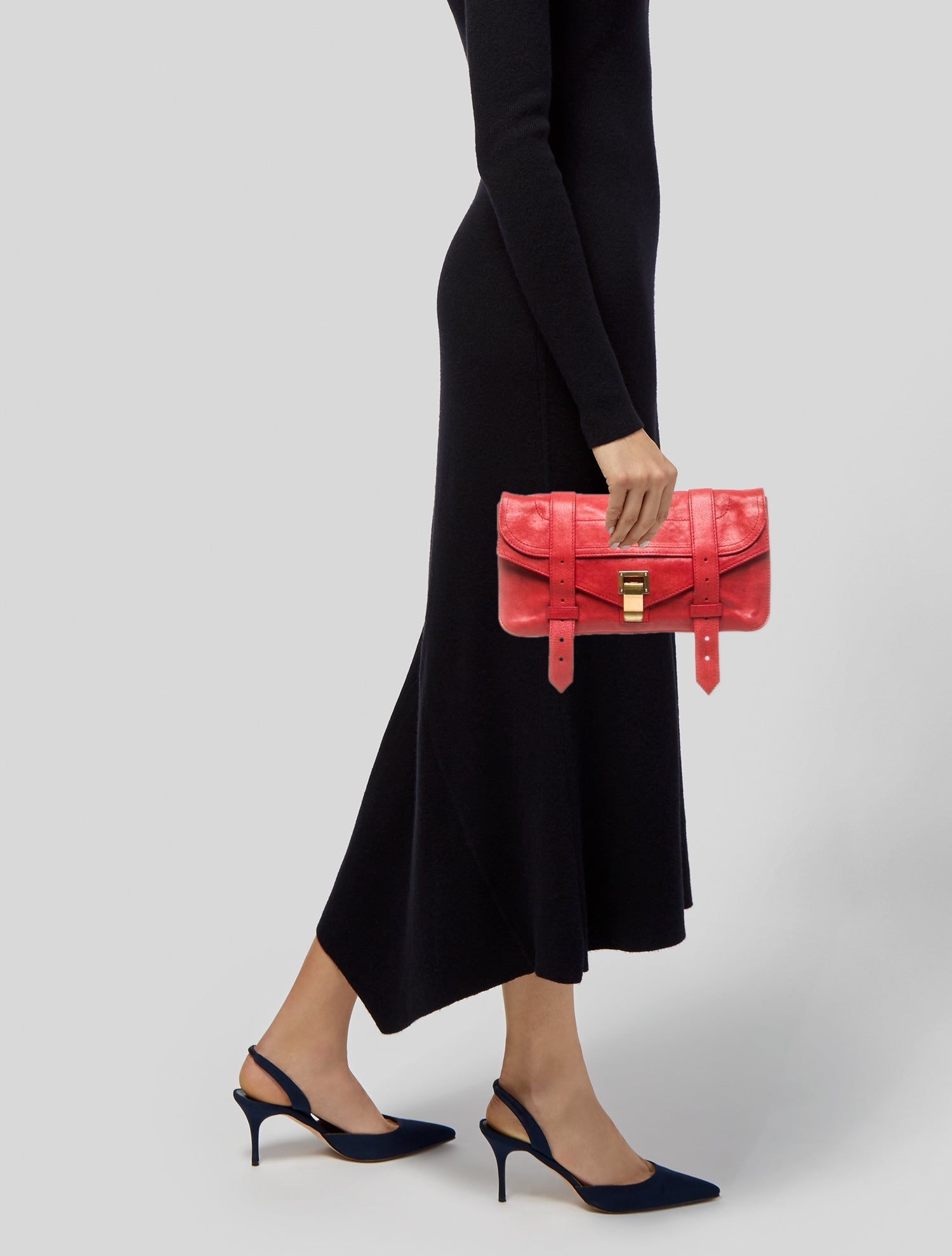 Proenza Schouler Leather Clutch