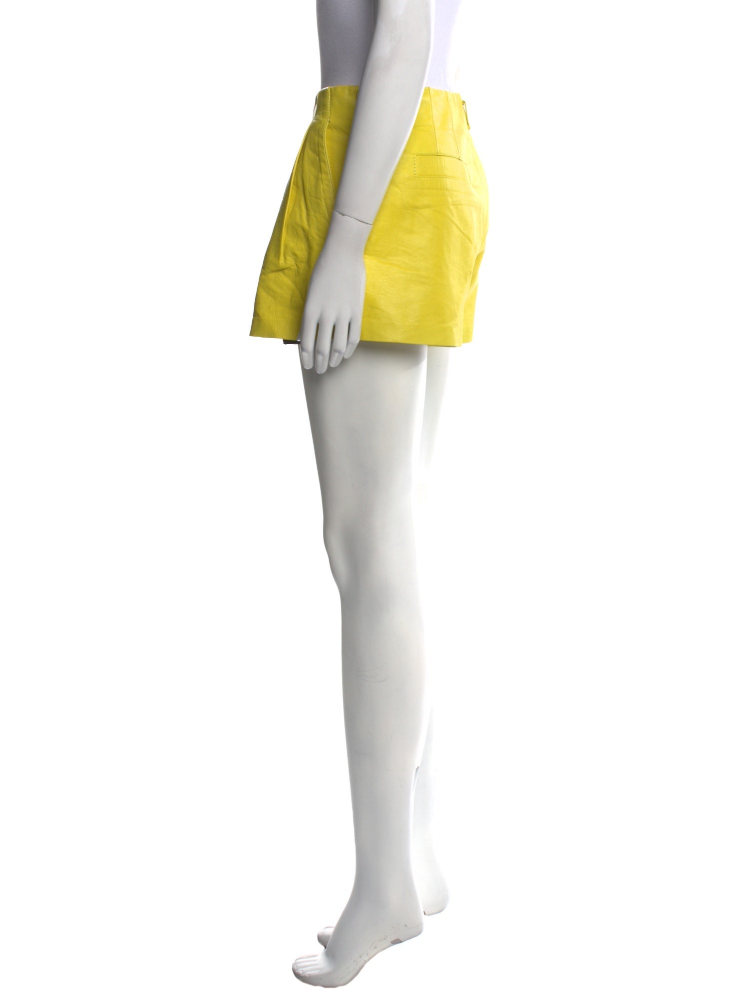 Proenza Schouler Lambskin Mini Shorts