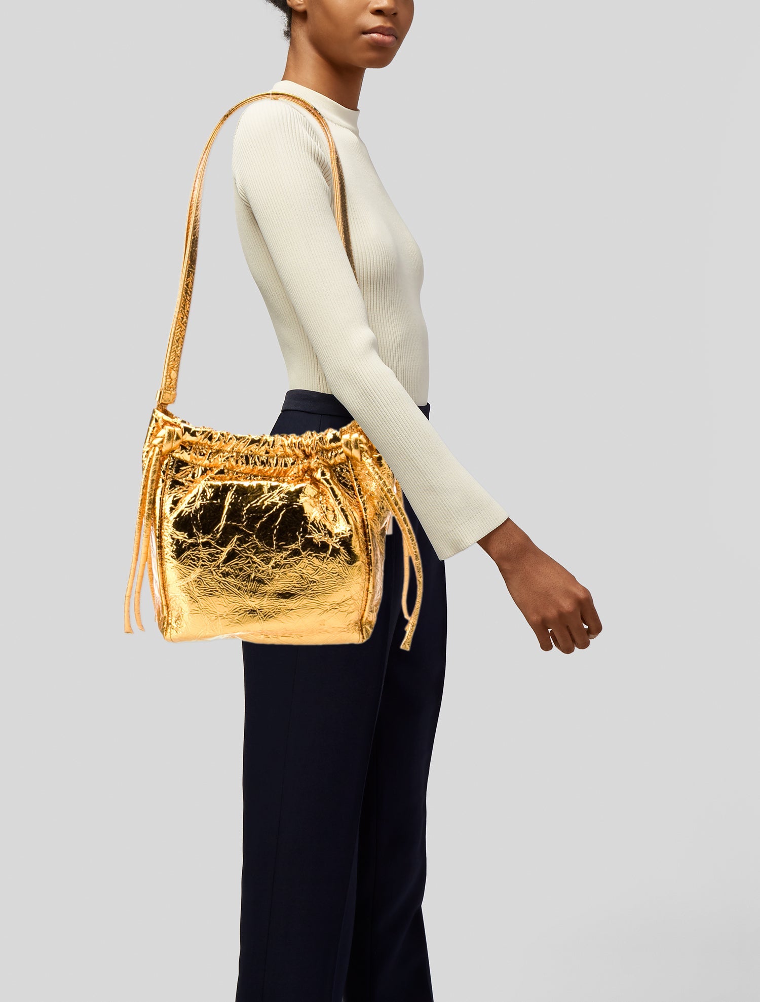 Proenza Schouler Patent Leather Shoulder Bag w/ Tags