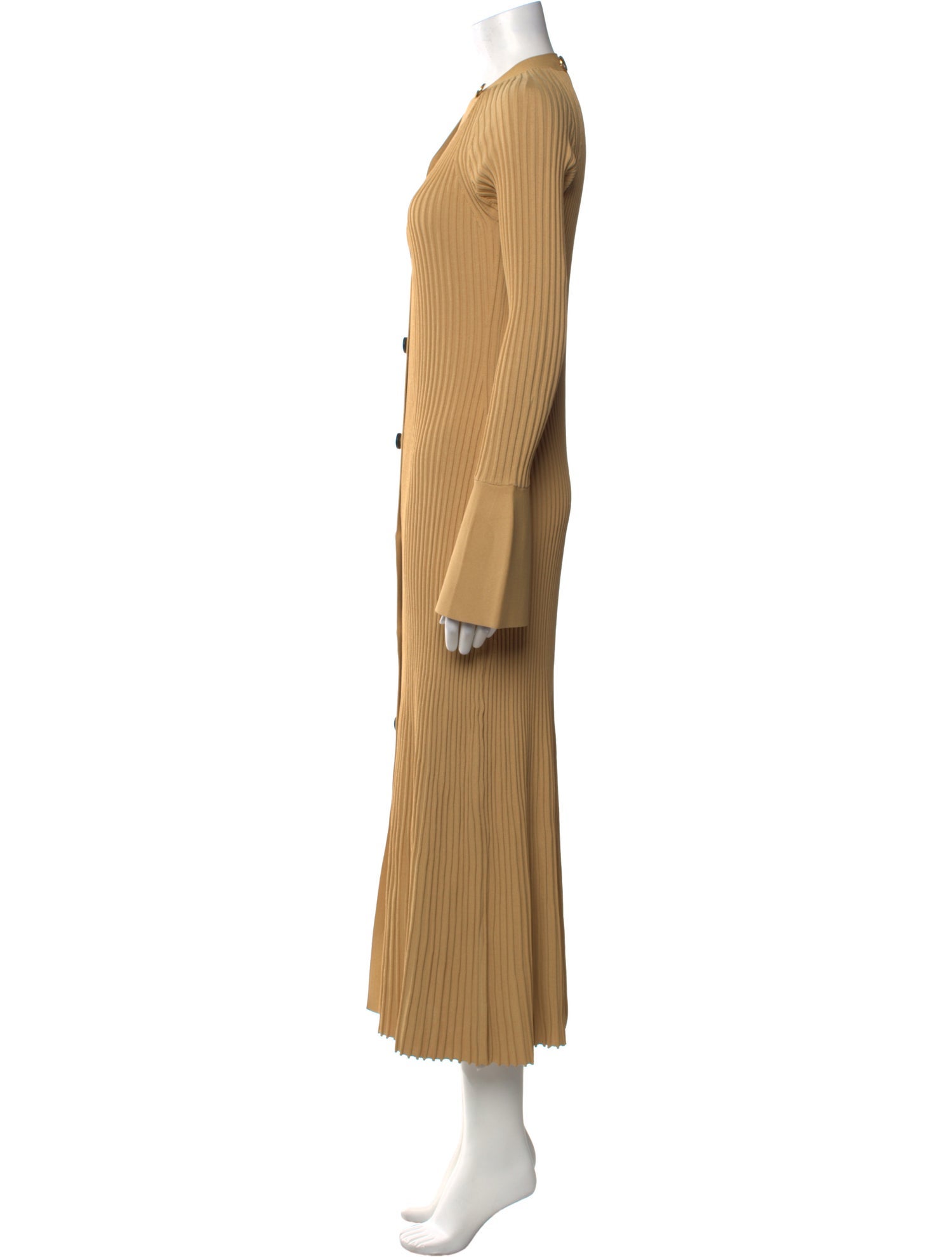 Proenza Schouler V-Neck Long Dress