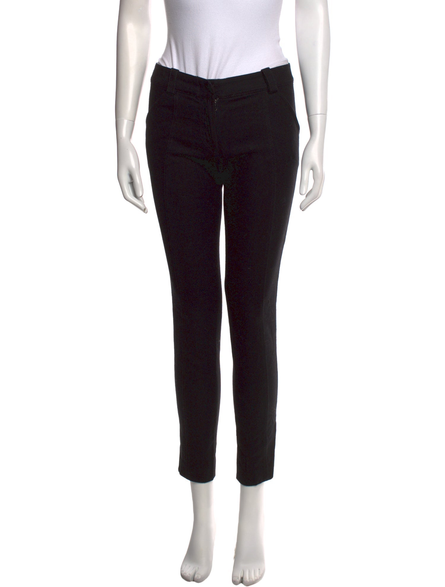 Proenza Schouler Wool Skinny Leg Pants