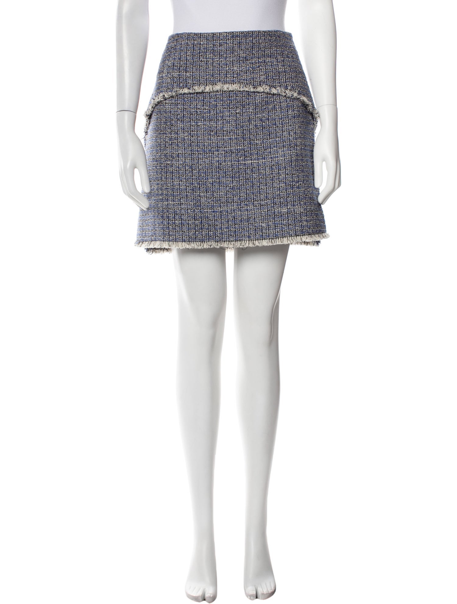 Proenza Schouler Tweed Pattern Mini Skirt