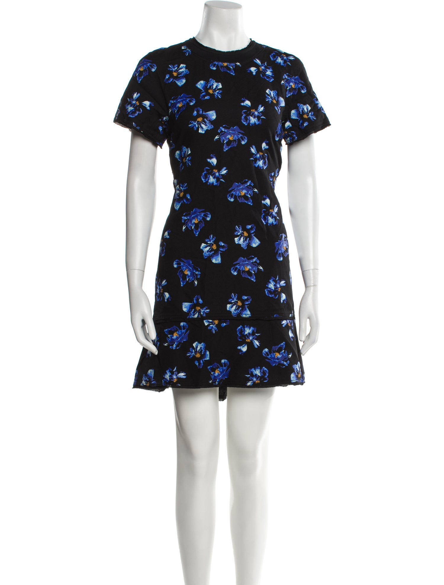 Proenza Schouler Floral Print Mini Dress