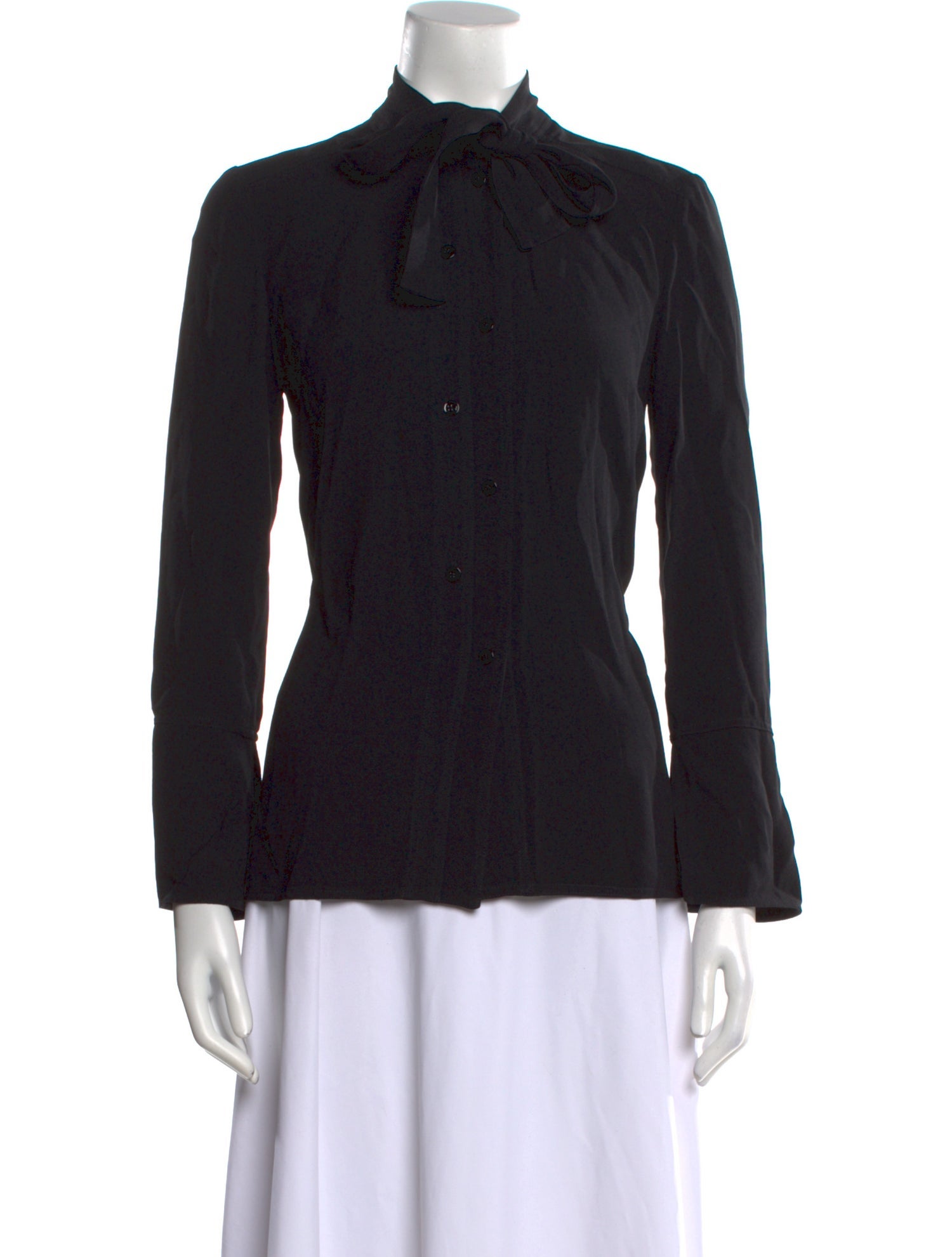 Proenza Schouler Long Sleeve Button-Up Top