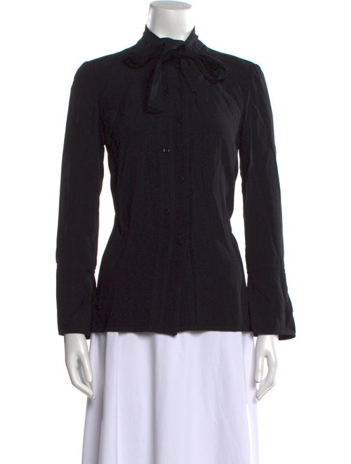 Proenza Schouler Long Sleeve Button-Up Top