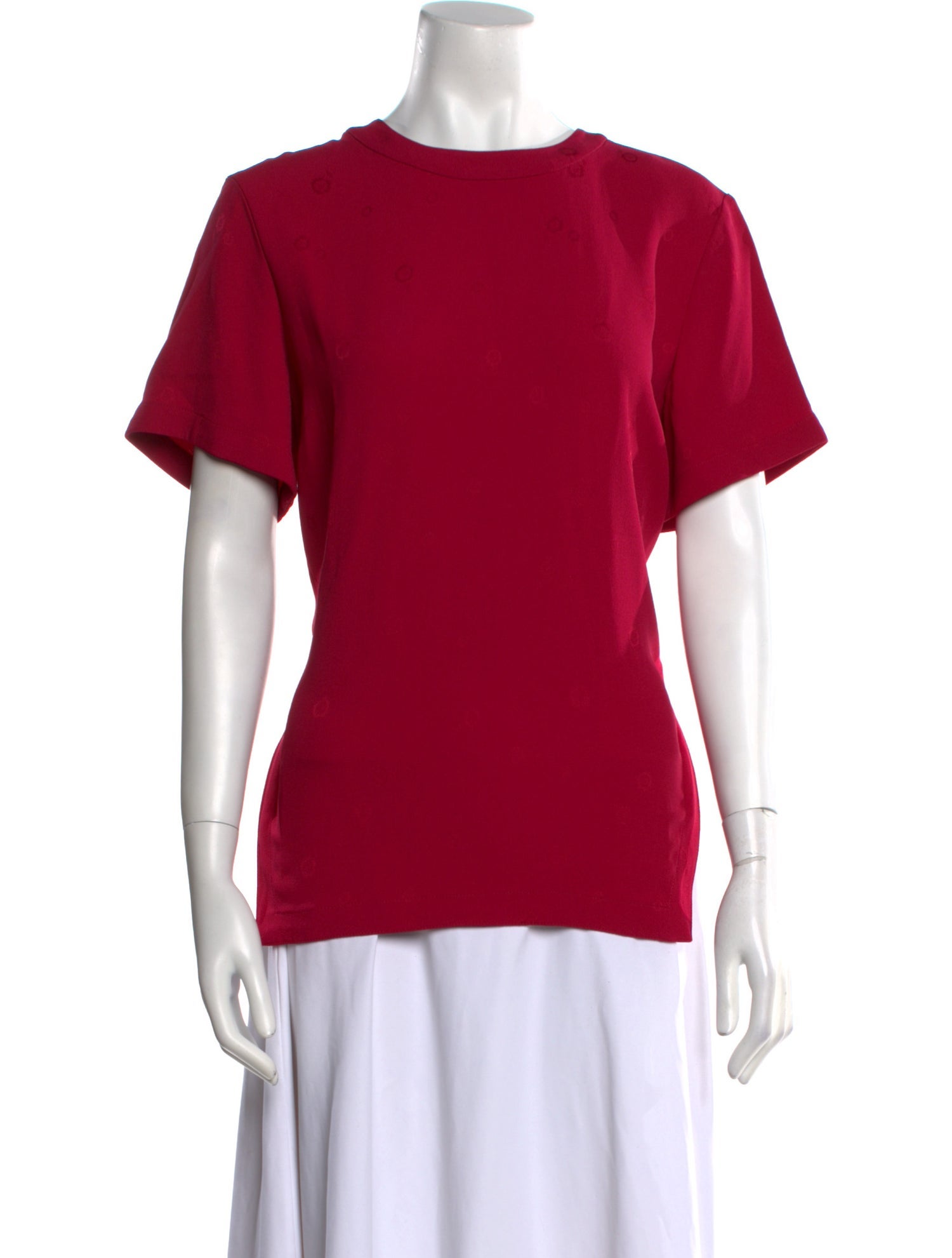 Proenza Schouler Crew Neck Short Sleeve T-Shirt