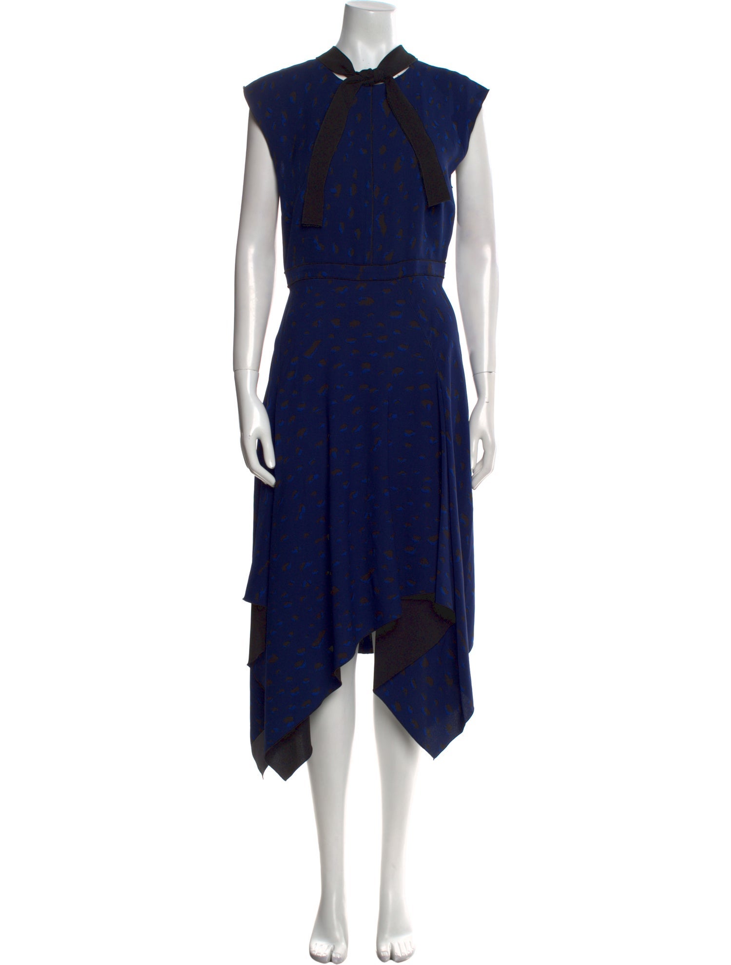 Proenza Schouler Printed Long Dress