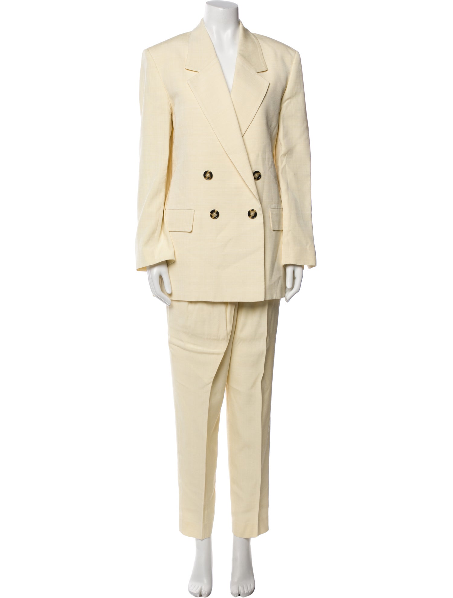 Proenza Schouler Pleated Accents Pantsuit
