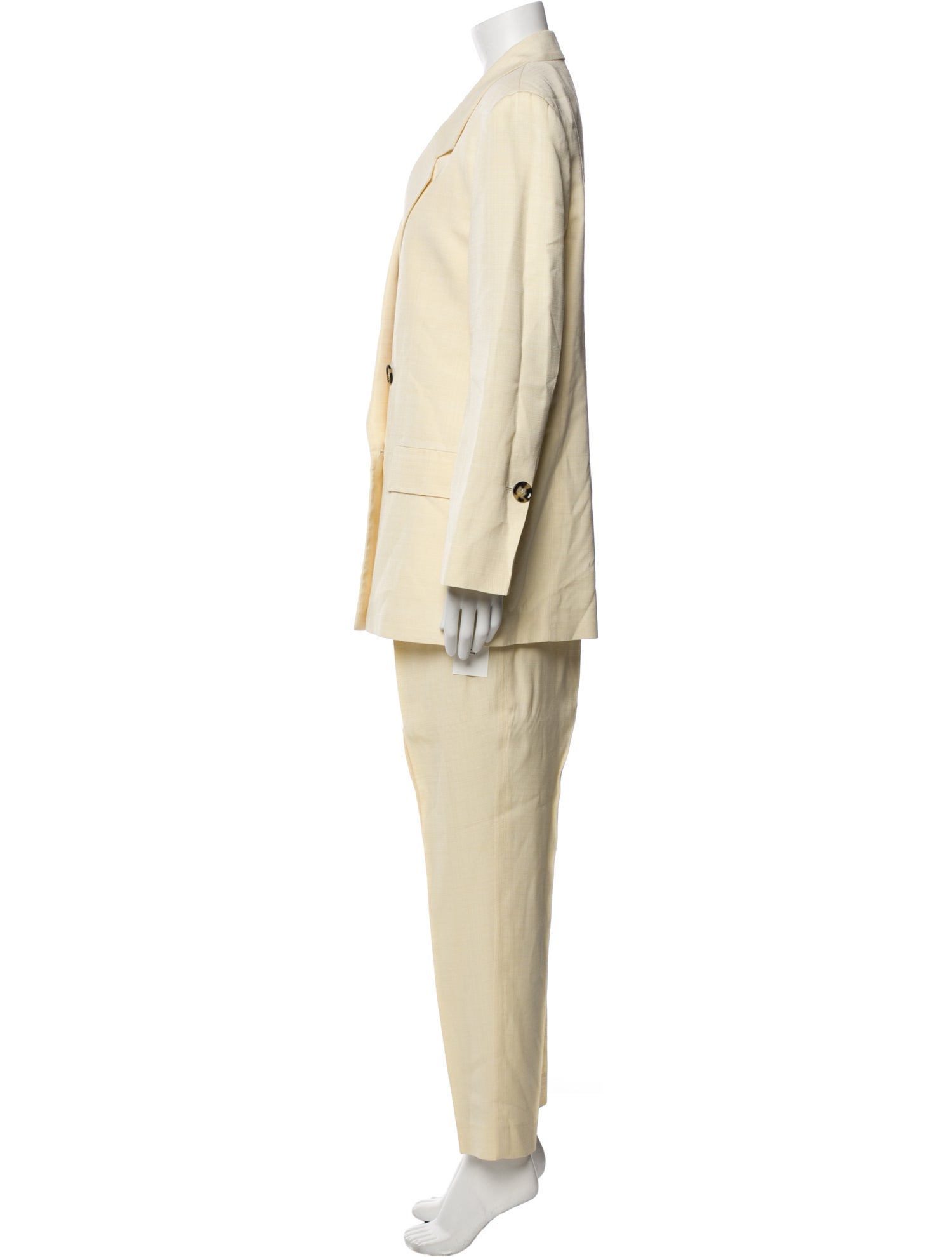 Proenza Schouler Pleated Accents Pantsuit