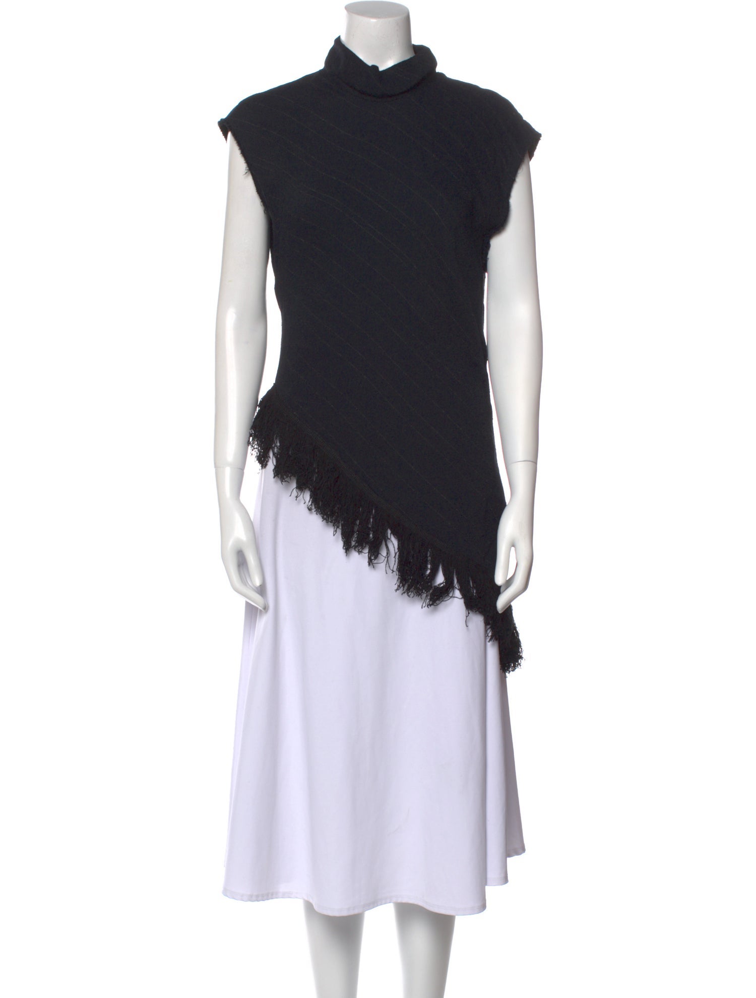Proenza Schouler Turtleneck Sleeveless Tunic